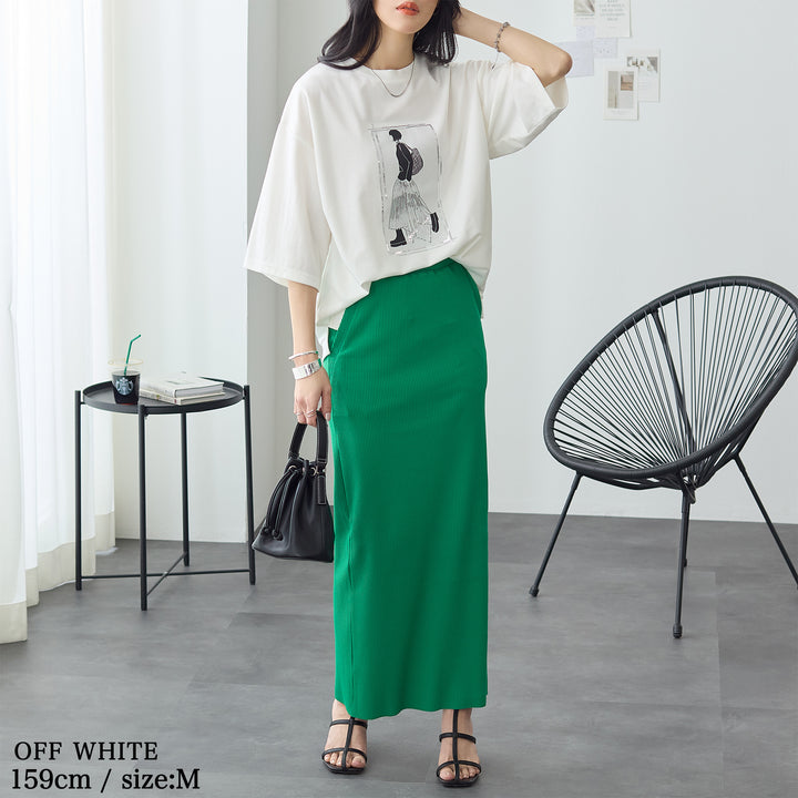 <span>【クーポンで2999円！】</span>【Tシャツ/カットソー】『”ビジュー”なモチーフT』 レディーモチーフTシャツ