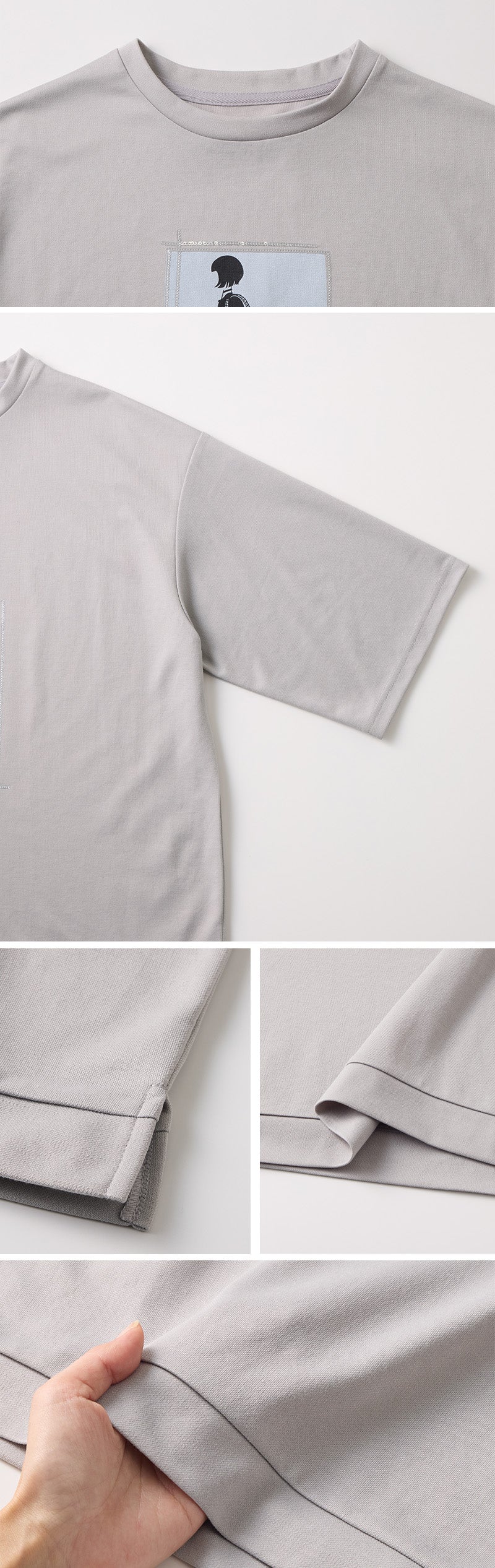<span>【クーポンで2999円！】</span>【Tシャツ/カットソー】『”ビジュー”なモチーフT』 レディーモチーフTシャツ