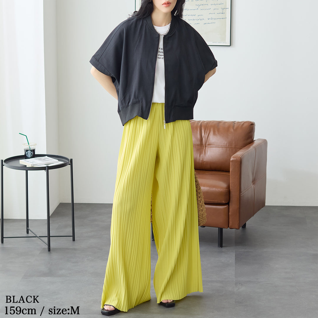 <span>【クーポンで4999円！】</span>【コート/ジャケット】『抜け感”ゆる”ジャケット』 ジップポンチョジャケット
