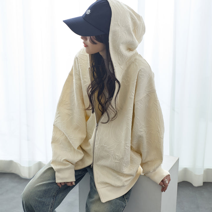 <span>【クーポンで3999円！】</span>【パーカー】『着映えるパーカー』 ジャカードBIGパーカー