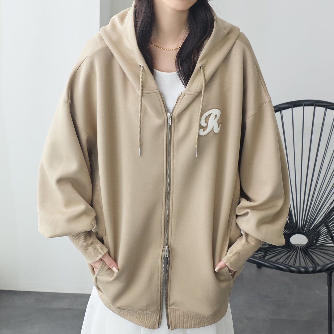 <span>【クーポンで3999円！】</span>【パーカー】『ロングリブ大人パーカー』 ロングリブダンボールBIGパーカー