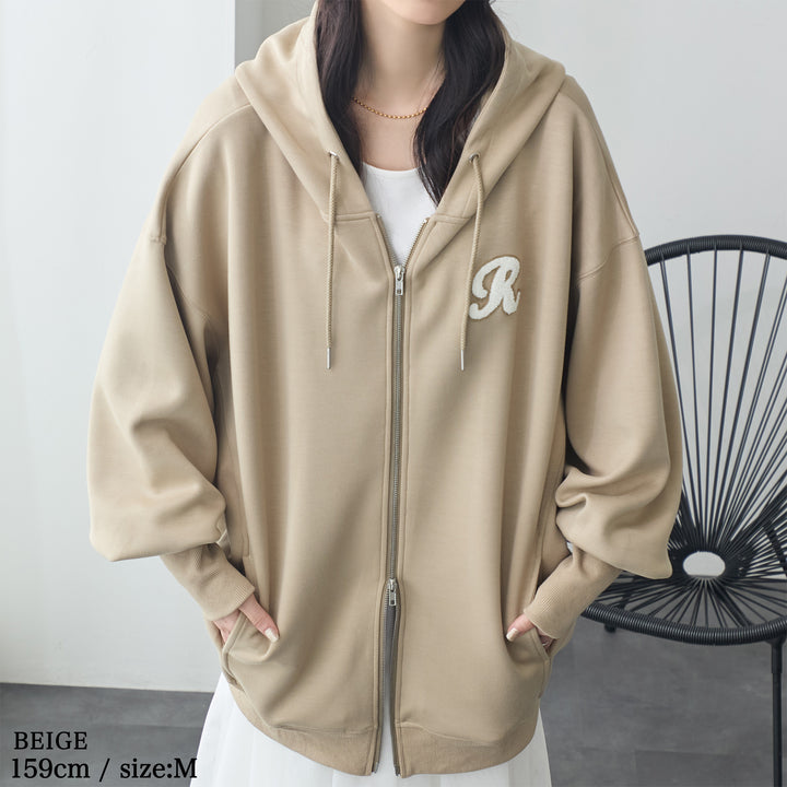 <span>【クーポンで3999円！】</span>【パーカー】『ロングリブ大人パーカー』 ロングリブダンボールBIGパーカー
