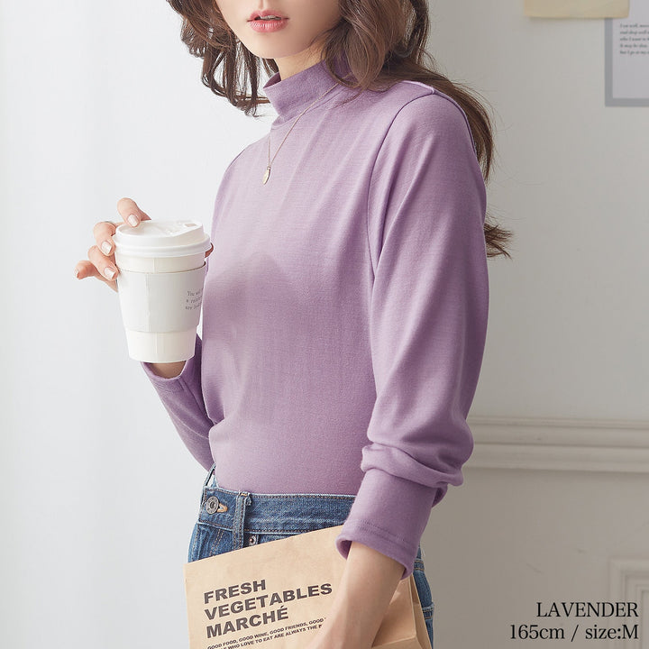 <span>【クーポンで4999円！】</span>【Tシャツ/カットソー】『毛100%のシンプルカットソー』ウール100%カットソーPO