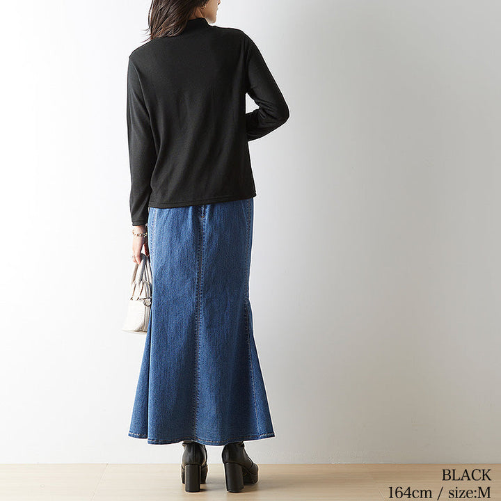 <span>【クーポンで4999円！】</span>【Tシャツ/カットソー】『毛100%のシンプルカットソー』ウール100%カットソーPO