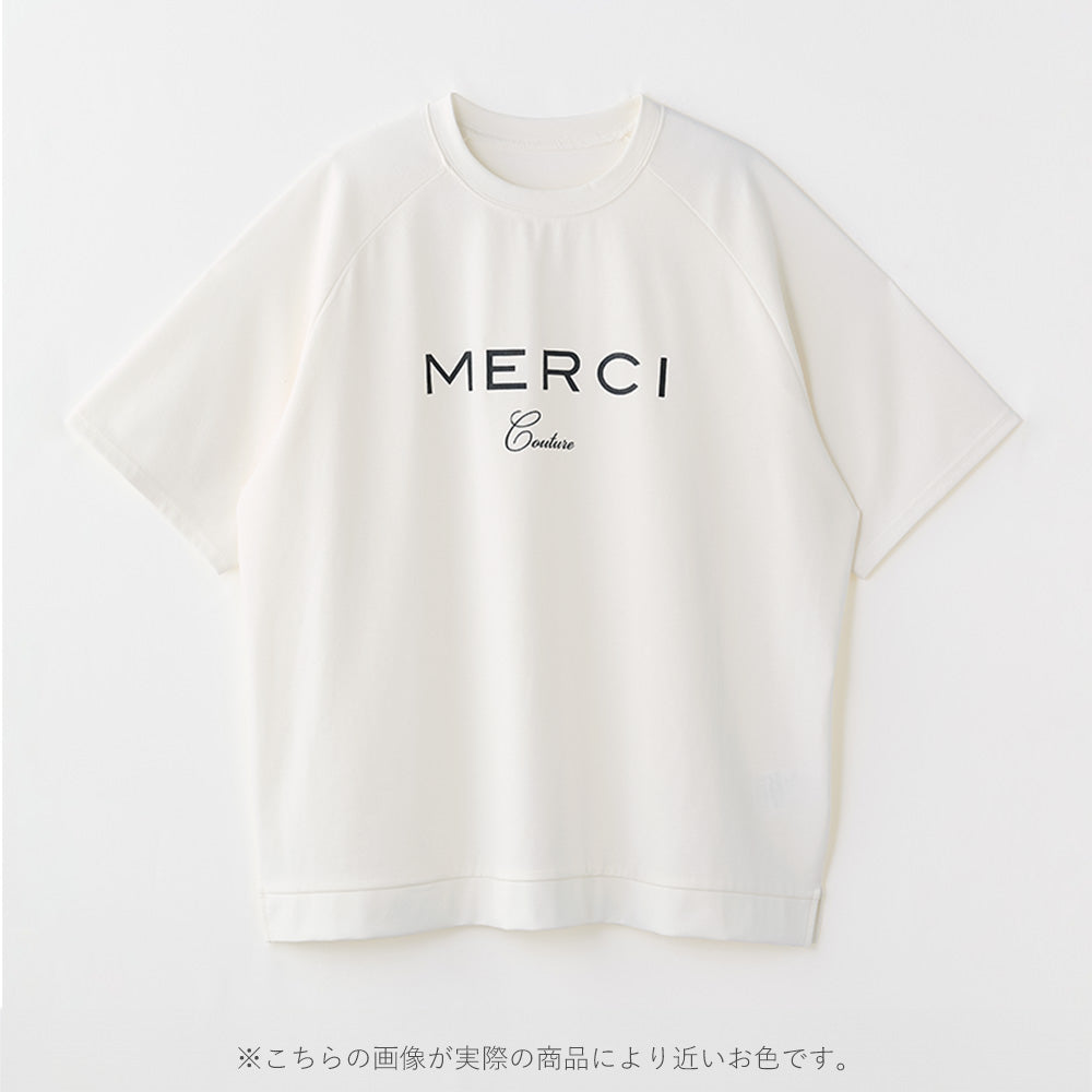 <span>【クーポンで2999円！】</span>【Tシャツ/カットソー】『大人のロゴT』ロゴプリントTシャツ