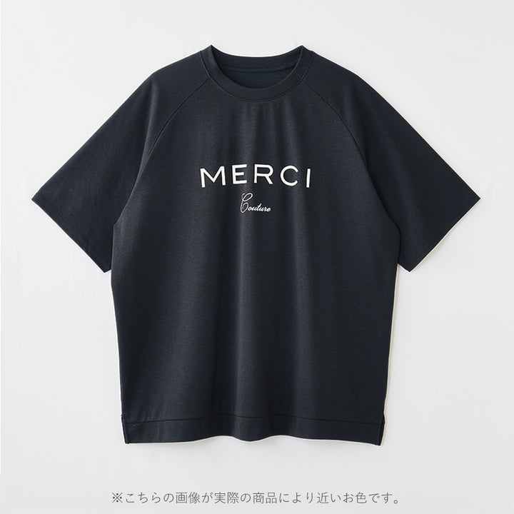 <span>【クーポンで2999円！】</span>【Tシャツ/カットソー】『大人のロゴT』ロゴプリントTシャツ