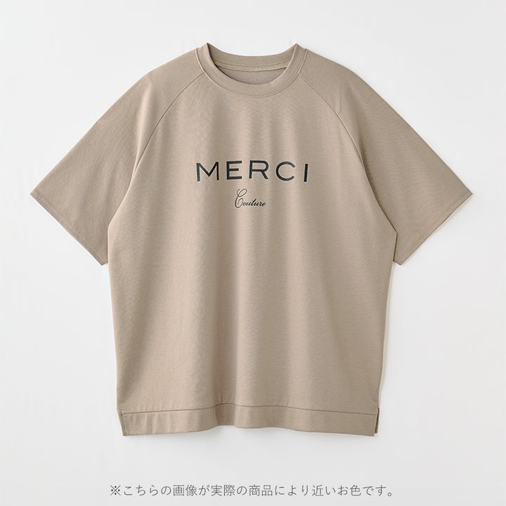 <span>【クーポンで2999円！】</span>【Tシャツ/カットソー】『大人のロゴT』ロゴプリントTシャツ