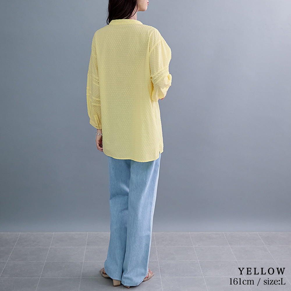 スノーカットドビーピンタック｜トップス レディース トレンド