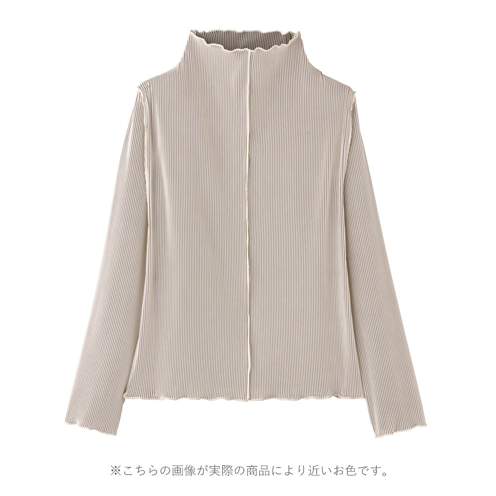 <span>【クーポンで2999円！】</span>【Tシャツ/カットソー】『クチュール感ブラウス』ストライプJQプルオーバー