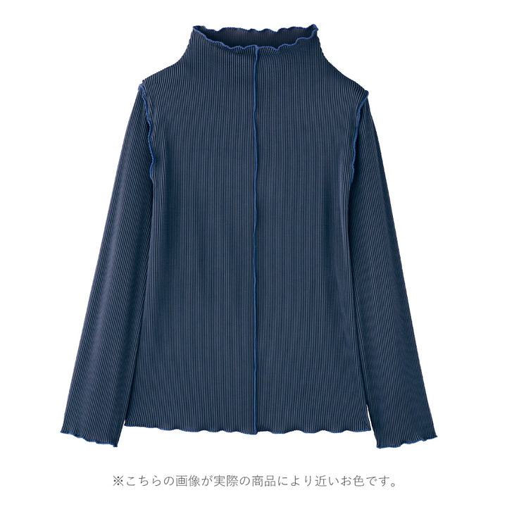 <span>【クーポンで2999円！】</span>【Tシャツ/カットソー】『クチュール感ブラウス』ストライプJQプルオーバー