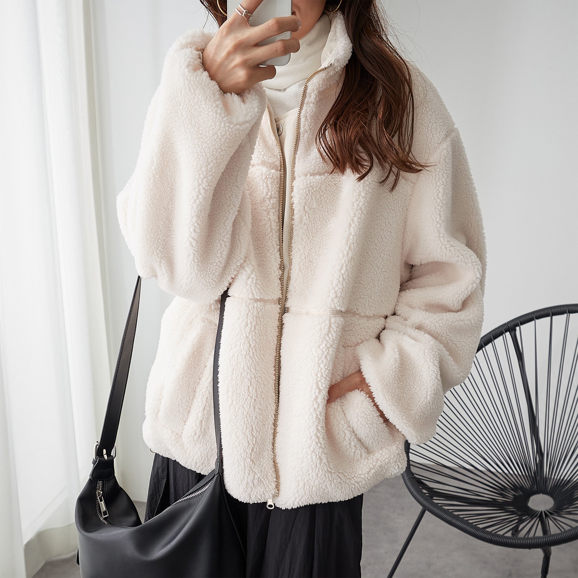 リバーシブルジャケット｜トップス レディース トレンド コート｜ReDial