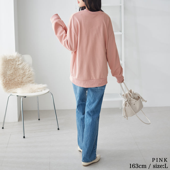<span>【クーポンで2999円！】</span>【スウェット】『着映える刺繍』刺しゅうトレーナー