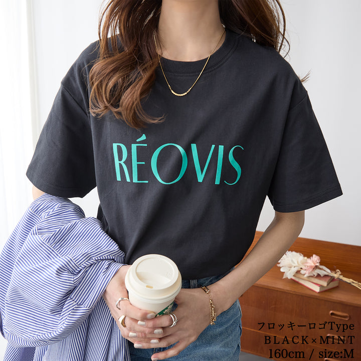 <span>【クーポンで2999円！】</span>【Tシャツ/カットソー】『春映え箔ロゴ』箔プリントＴシャツ