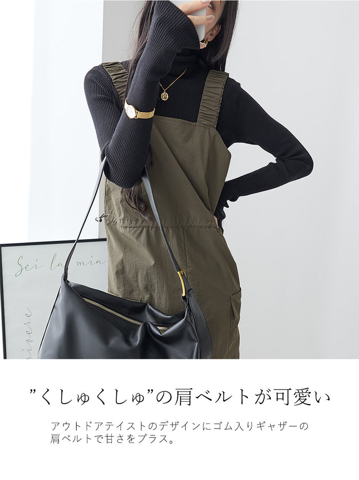 <span>【クーポンで3999円！】</span>【ワンピース】『甘めカーゴのJSK』ミリタリージャンスカ
