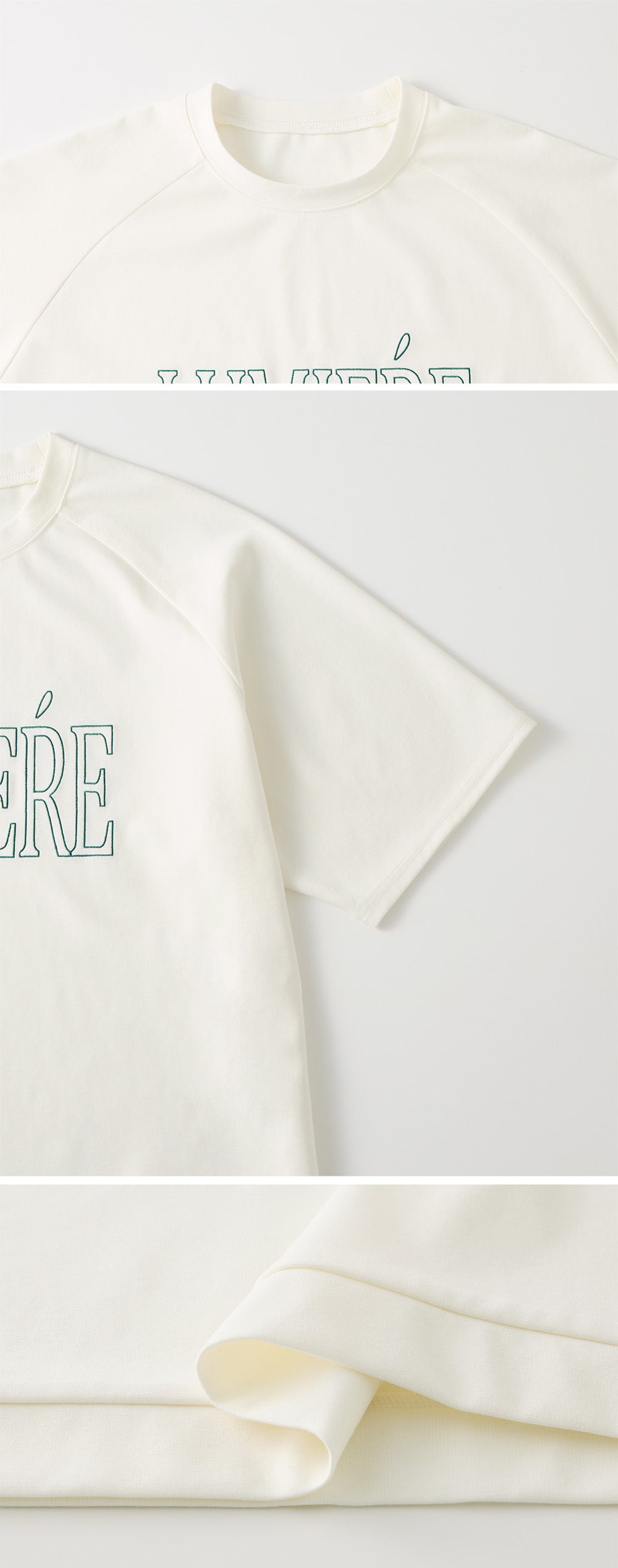 ロゴ刺しゅうTシャツ｜トップス レディース トレンド カットソー