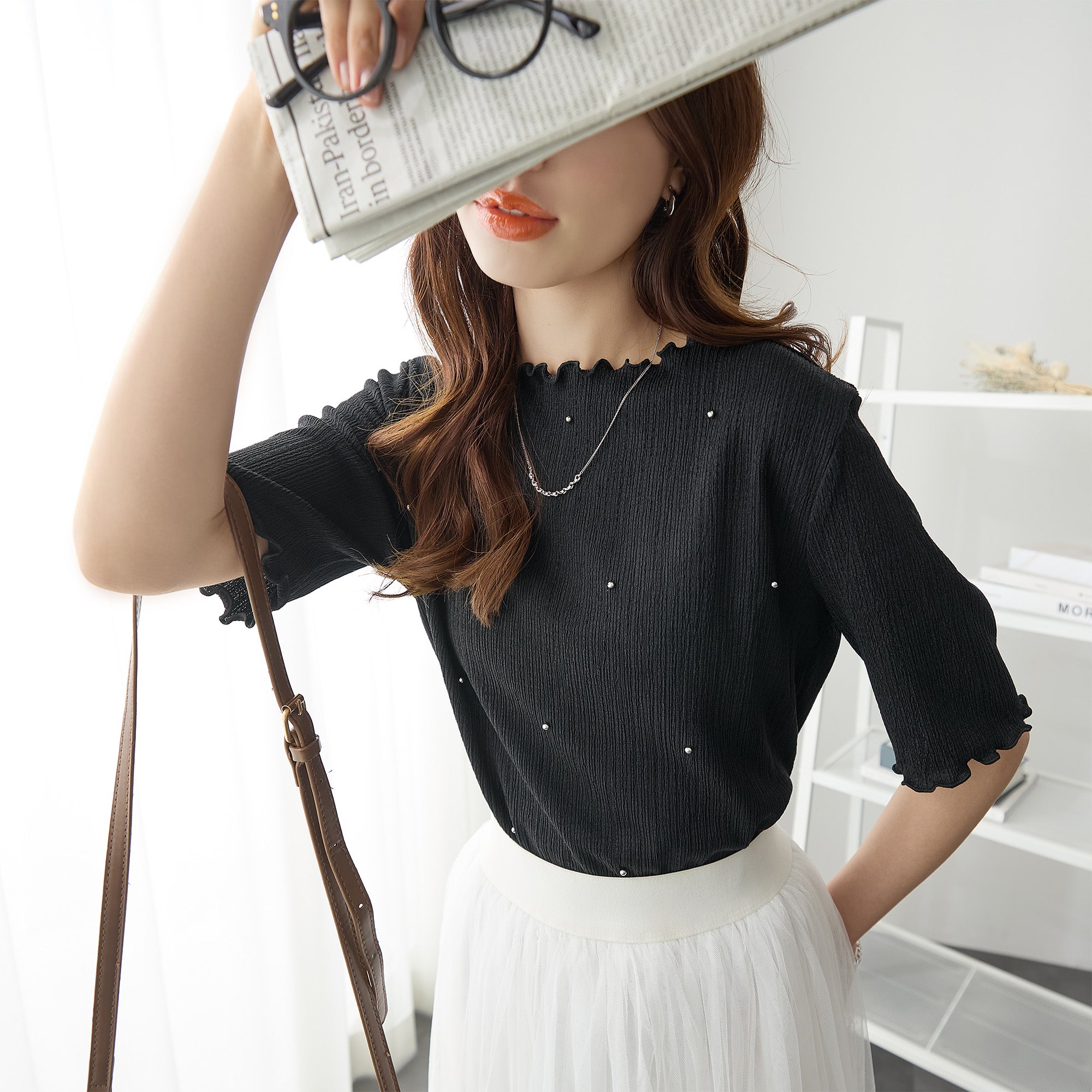 ビジュープルオーバー｜トップス レディース トレンド カットソー｜ReDial