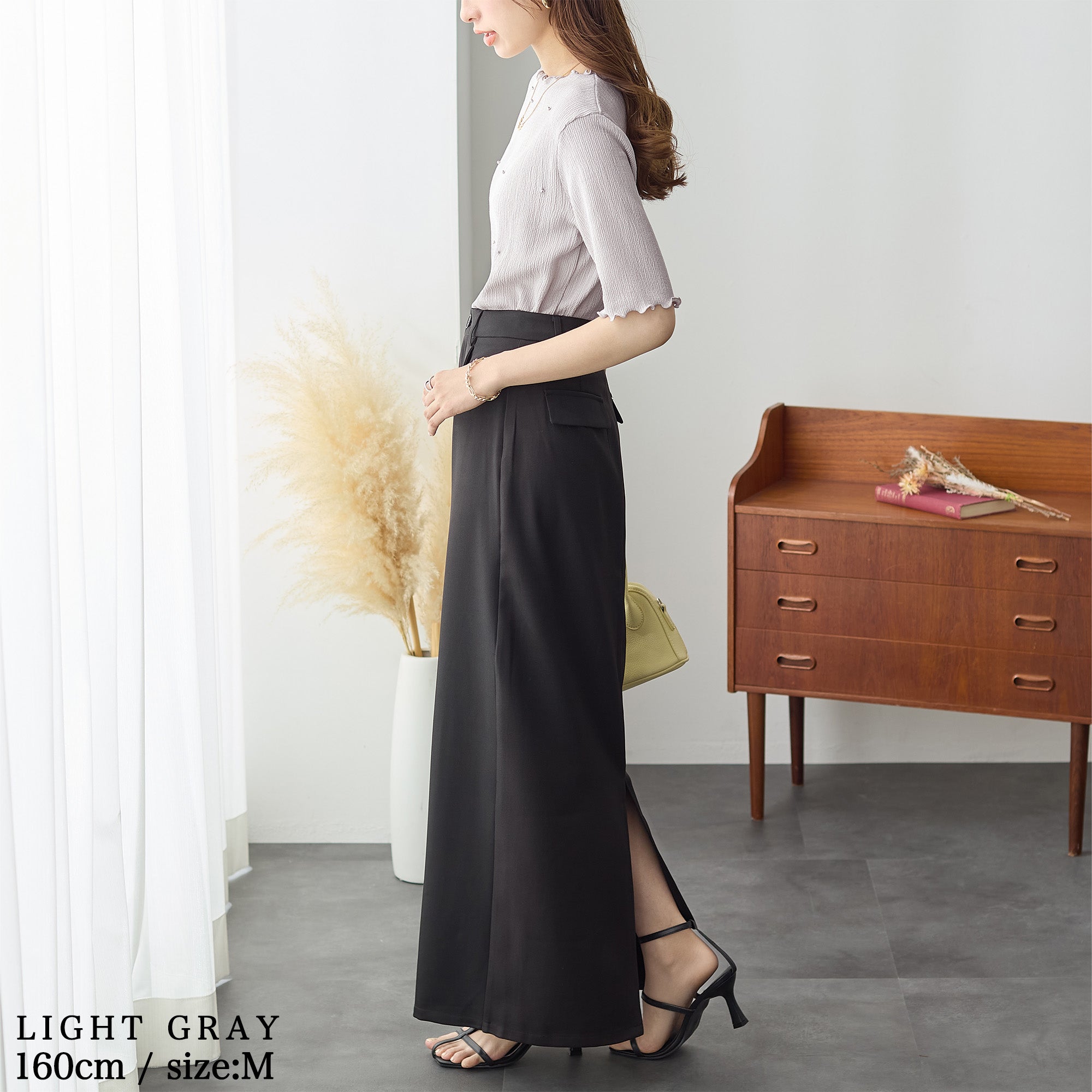 アプ♡春 ビシュートップス♡ ビジュープルオーバー｜トップス レディース トレンド カットソー｜ReDial