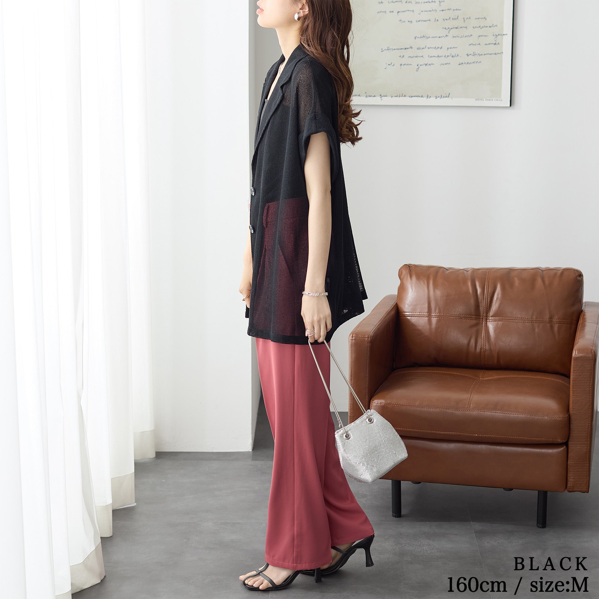 【REISS】レナ チェック ジャケット フクレジャカードジャケット(その他のジャケット・スーツ