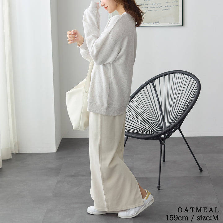 <span>【クーポンで2999円！】</span>【スウェット】 『可愛いレースロゴ』レースロゴ刺繍スウェット