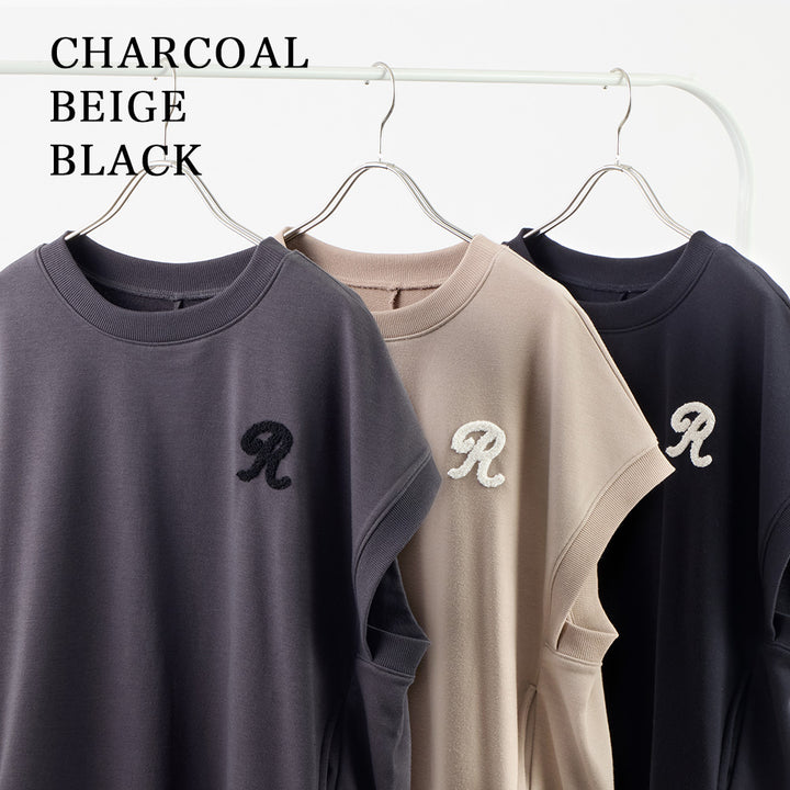 <span>【クーポンで2999円！】</span>【Tシャツ/カットソー】『活躍ゆるT』 さがら刺繍トップス